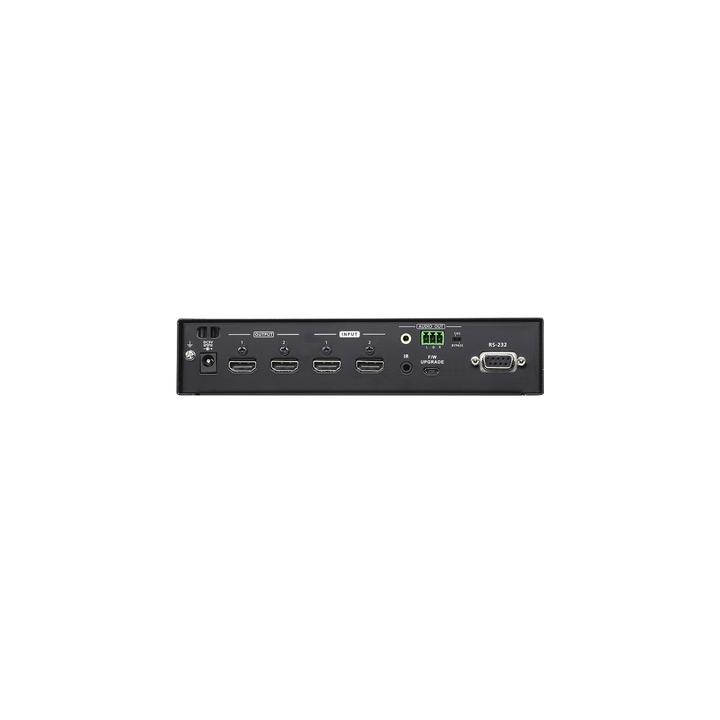 Conmutador matricial HDMI 2 x 2 True 4K con desembebedor de audio