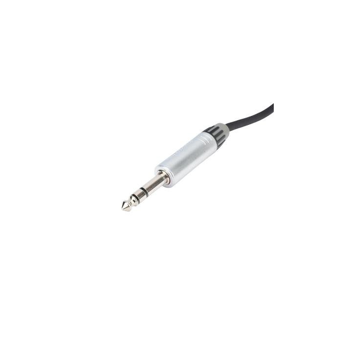 Cable de Audio | XLR 3 Polos Hembra a Plug 1/4 in mono | Conector Seetronic Serie M SCMF3 - MP2X | Longitud 3m