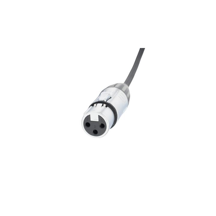 Cable de Audio | XLR 3 Polos Hembra a Plug 1/4 in mono | Conector Seetronic Serie M SCMF3 - MP2X | Longitud 3m