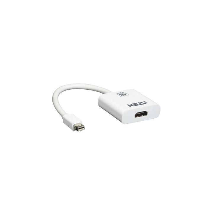 Adaptador activo de Mini DisplayPort a HDMI 4K | DisplayPort 1.2a | Compatible con audio
