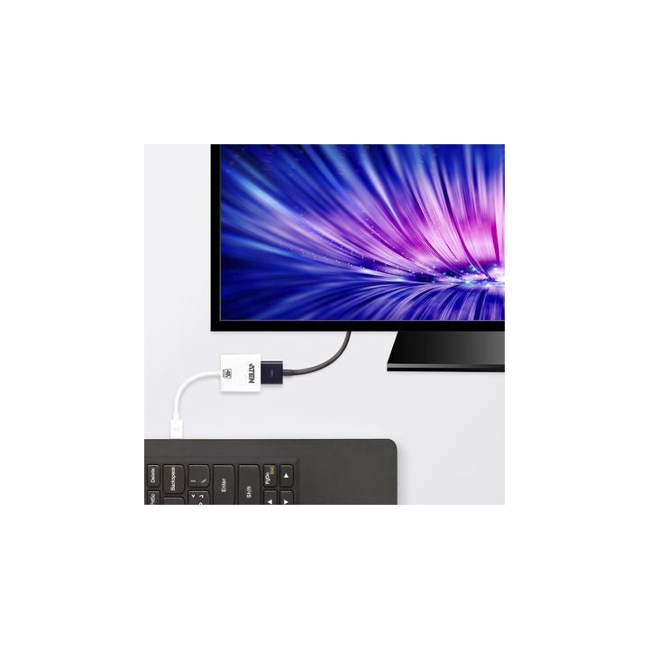 Adaptador activo de Mini DisplayPort a HDMI 4K | DisplayPort 1.2a | Compatible con audio