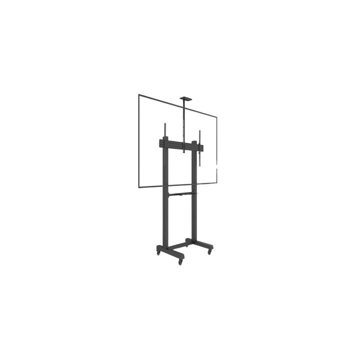 Montaje de Piso Móvil para Pantallas de  65 in a 100 in | vesa 100 x 100 hasta 1000 x 600 | carga maxima soportada