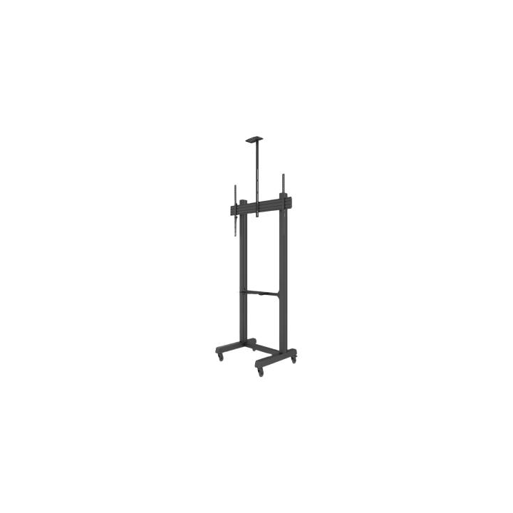 Montaje de Piso Móvil para Pantallas de  65 in a 100 in | vesa 100 x 100 hasta 1000 x 600 | carga maxima soportada