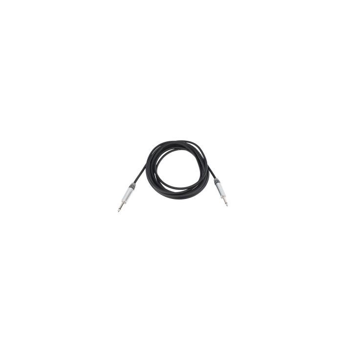 Cable de Audio | Plug 1/4 in a Plug 1/4 in Stereo | Carcasa Cromada | Conectores Seetronic | Longitud 5m