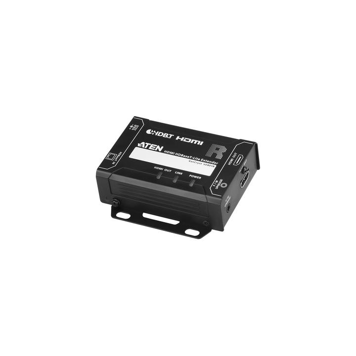 Receptor HDMI HDBaseT-Lite | Hasta 4K a 40 m (Cat 5e/6) / 40 m (Cat 6a/ATEN 2L-2910 Cat6); 1080 p a 60 m (Cat 5e/6) /