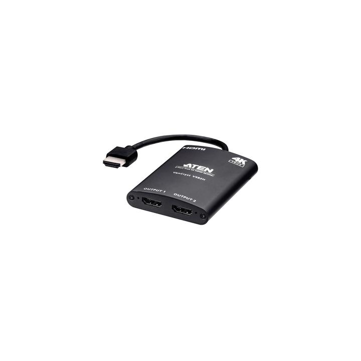 Distribuidor HDMI True 4K de 2 puertos