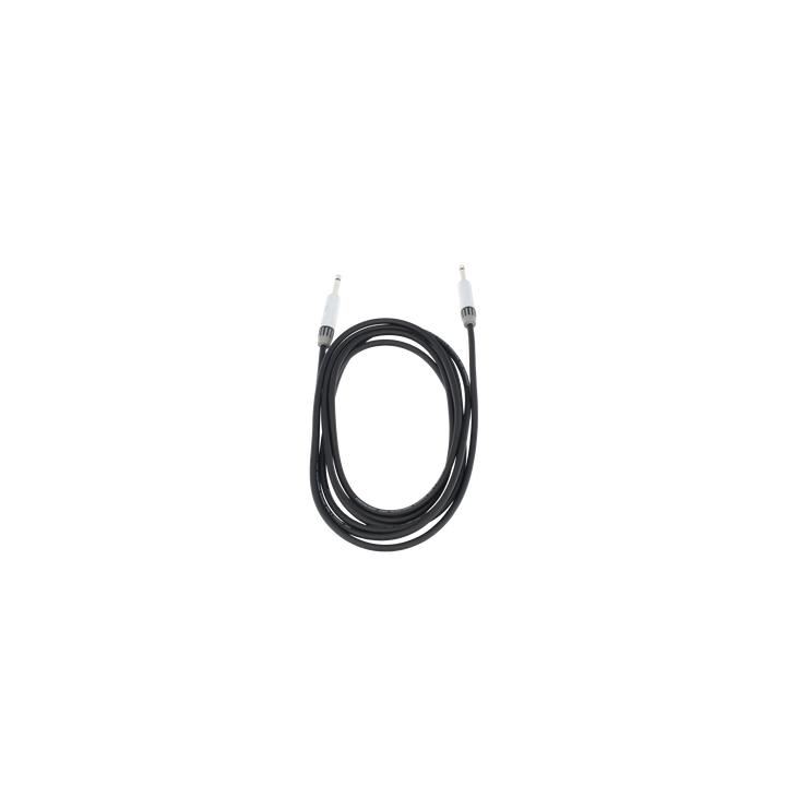 Cable de Audio | Plug 1/4 in a Plug 1/4 in Mono | Carcasa Cromada | Conectores Seetronic | Ideal para Instrumentos |