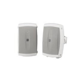 Altavoces de Montaje en Superficie de 2 vias | Woofer 5 in, Tweeter 0.5 in | Semi-Exterior, 6 ohms | Par Color Blanco