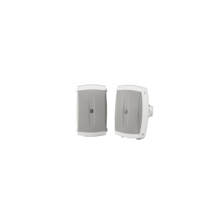 Altavoces de Montaje en Superficie de 2 vias | Woofer 5 in, Tweeter 0.5 in | Semi-Exterior, 6 ohms | Par Color Blanco