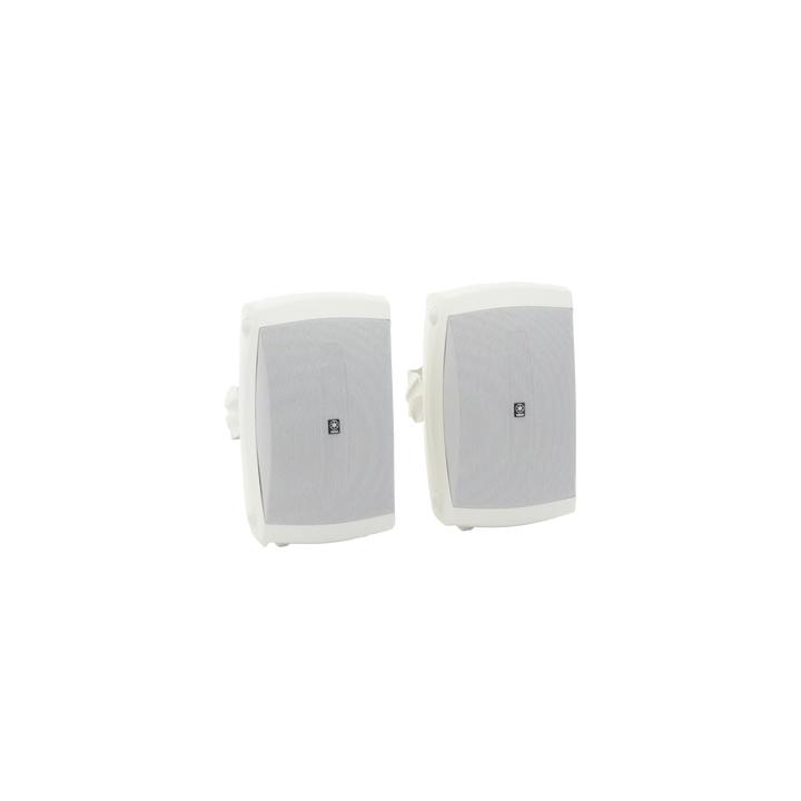 Altavoces de Montaje en Superficie de 2 vias | Woofer 5 in, Tweeter 0.5 in | Semi-Exterior, 6 ohms | Par Color Blanco
