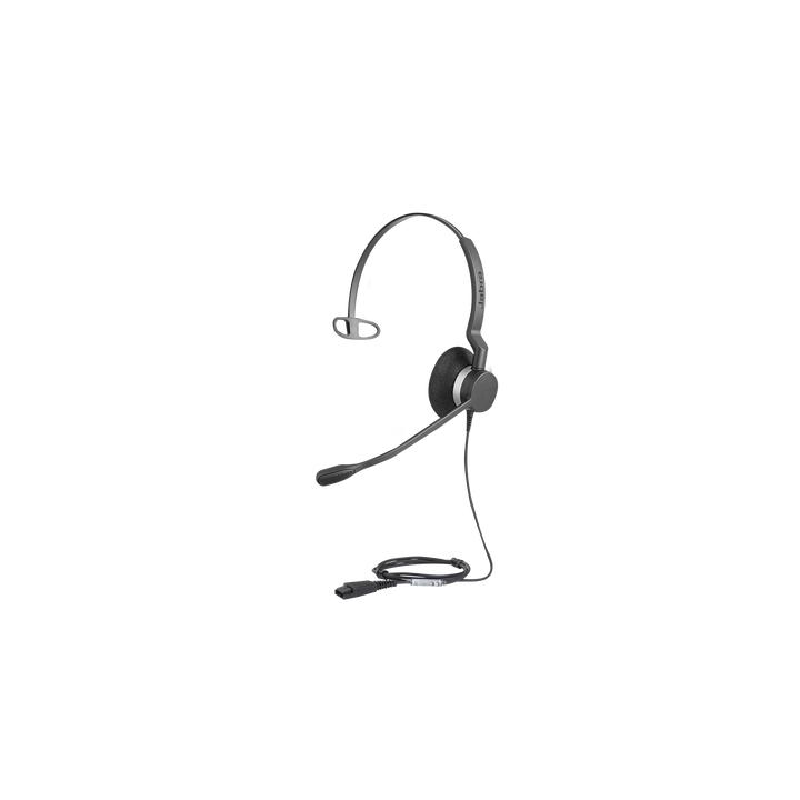 Jabra Biz 2300 Mono con conexión QD, resistente para contact center con brazo articulado con giro de 360º