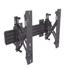 Montaje de Pared Push in - Pop out para Videowall| VESA 600 x 400| Para Pantallas de 37" a 75" | Capacidad Maxima de