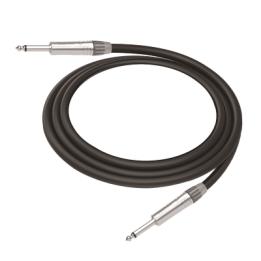 Cable de Audio | Plug 1/4 in a Plug 1/4 in Mono | Carcasa Cromada | Conectores Seetronic | Ideal para Instrumentos |