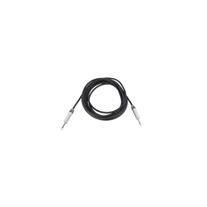 Cable de Audio | Plug 1/4 in a Plug 1/4 in Mono | Carcasa Cromada | Conectores Seetronic | Ideal para Instrumentos |