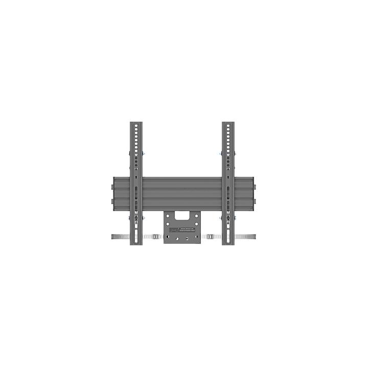 MONTAJE PARA PANTALLAS DE 32 A 65 PULGADAS EN COLUMNA| VESA 100 X 100 HASTA 400 X 400 | COLOR NEGRO| CAP. MAX 35KG
