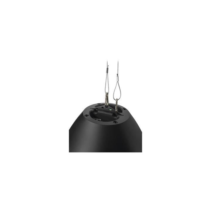 Altavoz colgante | 8 in | 70v /100v | 8 Ohms | 125 Watts | Negro