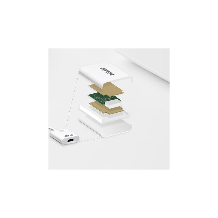 Adaptador activo de DisplayPort a HDMI | 4K | Compatible con audio |