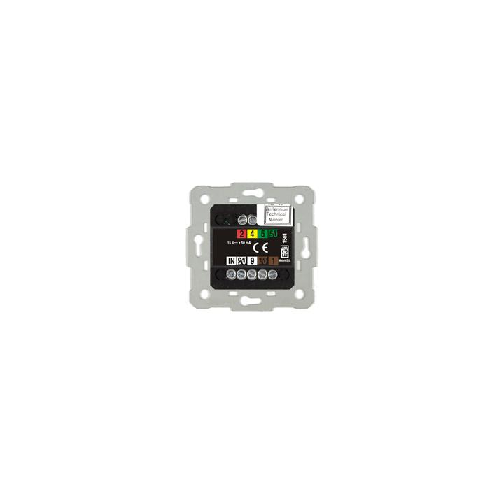 BASE DE ENTRADA MICROFÓNICA XLR PREAMPLIFICADA. BLANCO