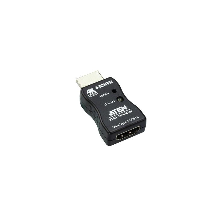 Adaptador de emulador de EDID | HDMI 4K real | Elimina problemas de comunicación debido a fallo de sincronización de