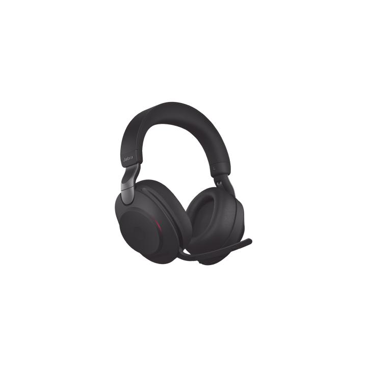 Jabra Evolve2 85, Auricular stereo versión UC con cancelación de ruido activa, dongle USB-A indicador de ocupado