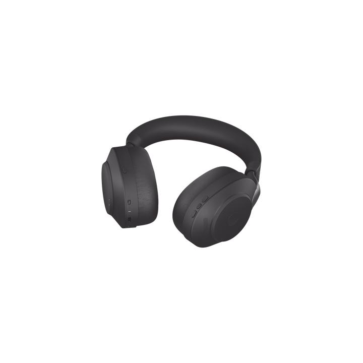 Jabra Evolve2 85, Auricular stereo versión UC con cancelación de ruido activa, dongle USB-A indicador de ocupado
