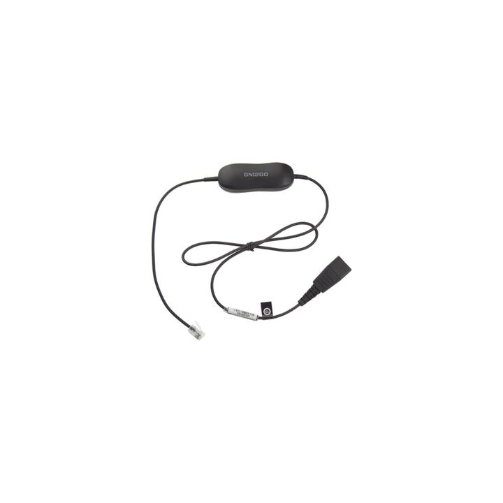 Jabra GN1200 cable con conexión QD y RJ-9 (88001-99)
