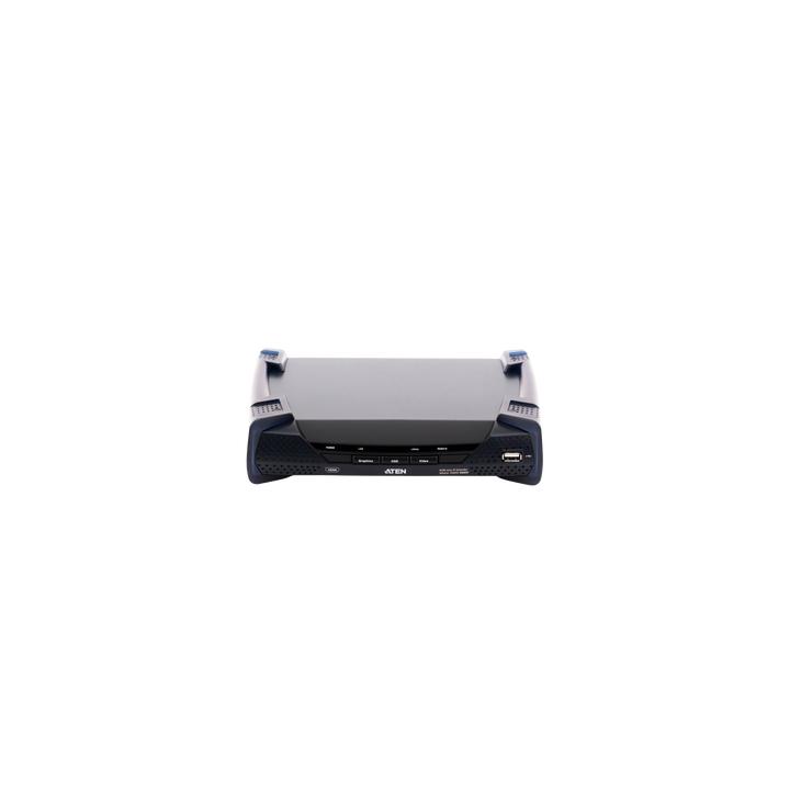Unidad receptora extensora 4K HDMI KVM sobre IP