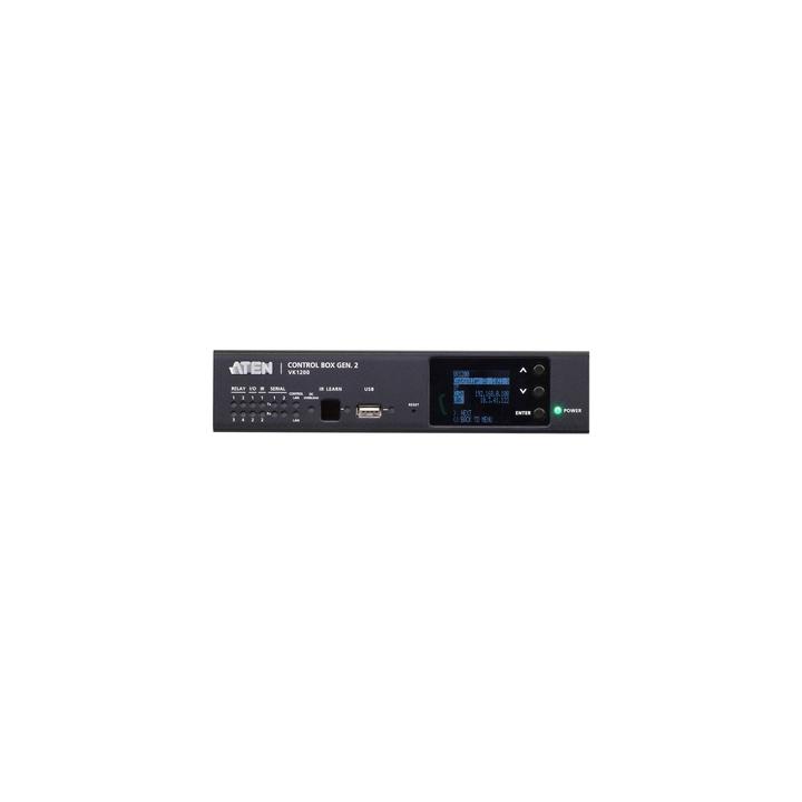Sistema de control ATEN| Caja de control compacta Gen. 2 | CPU de cuatro núcleos | 2/1 GB de memoria | Monitor LCD |