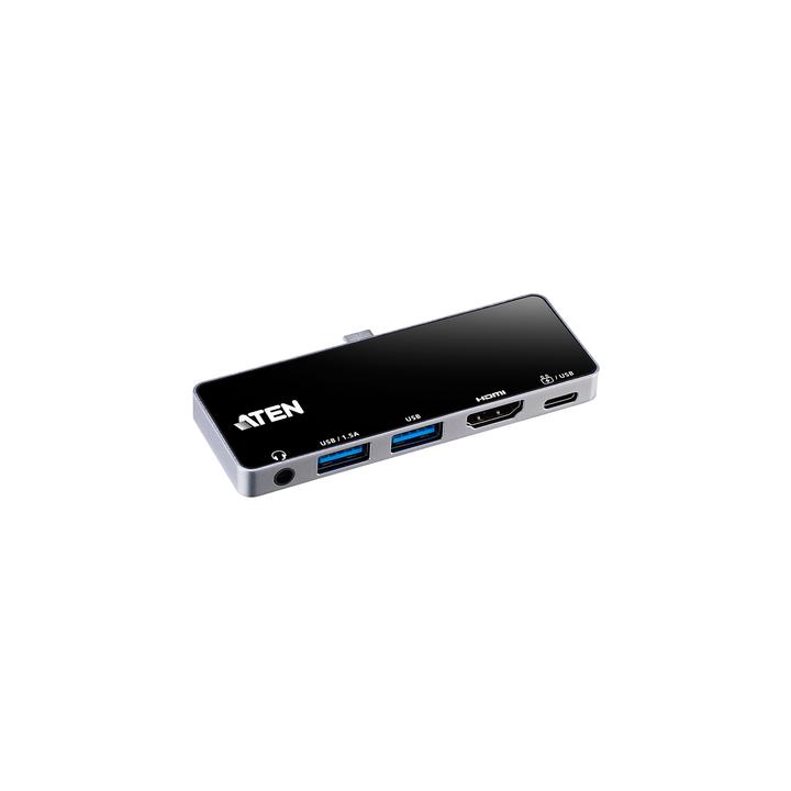 USB-C Travel Dock con Power Pass-Through