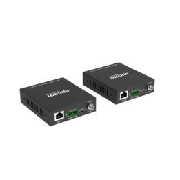 Extensor USB 3.0 | Hasta 100 m por CAT6a | PoC Bidireccional 24 Vcc | RS-232 | 4x USB-A