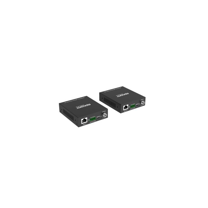 Extensor USB 3.0 | Hasta 100 m por CAT6a | PoC Bidireccional 24 Vcc | RS-232 | 4x USB-A