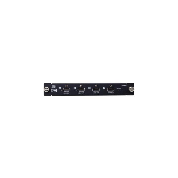 Tarjeta de Salida HDMI 4K | 4 Puertos | HDCP 2.2 | EDID Expert | Seamless Switch | Compatible con VW3620