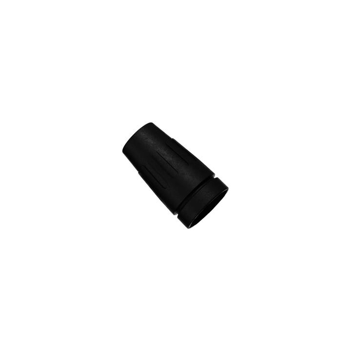 CONECTOR MACHO XLR DE 3 NÚCLEOS CON CARCASA DE ACERO INOXIDABLE Y CONTACTOS CHAPADOS EN ORO