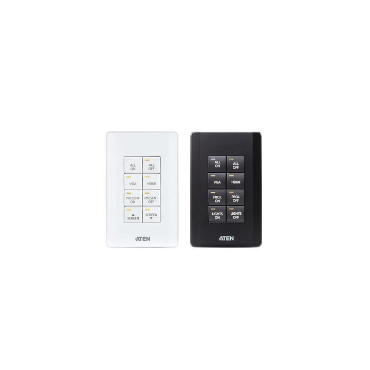 Sistema de control ATEN | Teclado de 8 botones (EE. UU., 1GANG) | BLANCO |