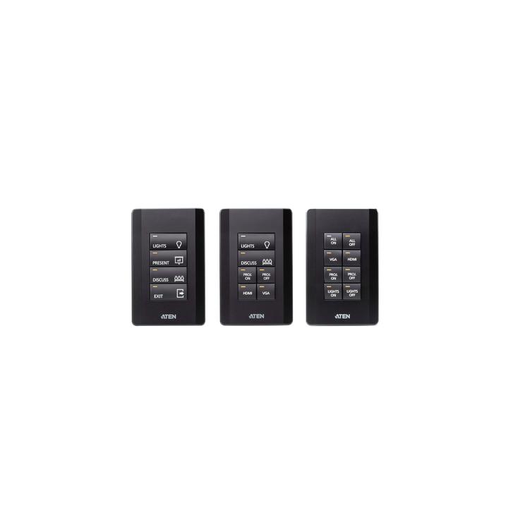 Sistema de control ATEN | Teclado de 8 botones (EE. UU., 1GANG) | BLANCO |