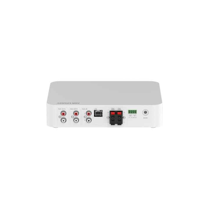 Amplificador | Bluetooth | 2 Canales | 40 W por Canal | 100V | Hik-Connect | Una Zona | Musica Ambiental