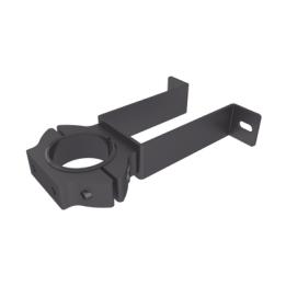 Soporte de pared con abrazadera para poste