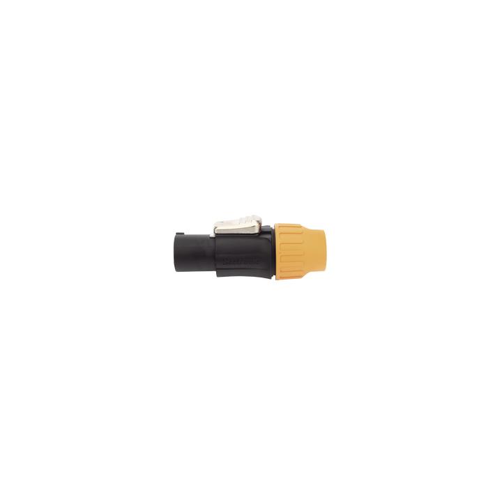 POWERCOM,  línea, neutro y conexión a tierra de seguridad preadaptada IP65 Color Negro