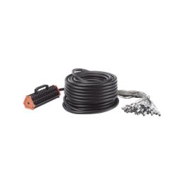 STAGEBOX, 32+8 CANALES, 8 EXTREMOS SON SCMM3 XLR Macho, LOS OTROS 32 EXTREMOS SON SCMF3 XLR Hembra de 3 núcleos con
