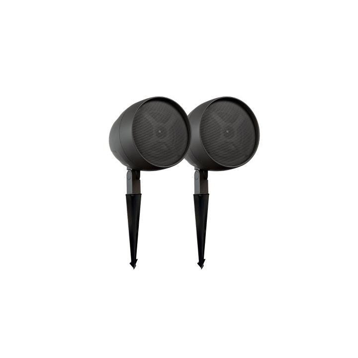 Altavoz de 2 vías | exteriores | 70V / 100V | woofer de 6.5 in | negro