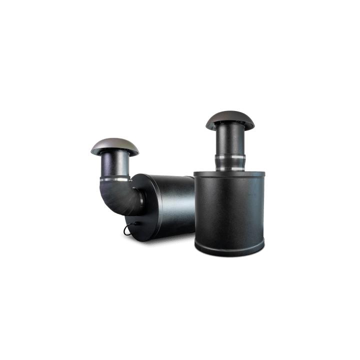 Altavoz de 2 vías | exteriores | 70V / 100V | woofer de 6.5 in | negro