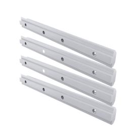 Barras de extensión de riel de aluminio