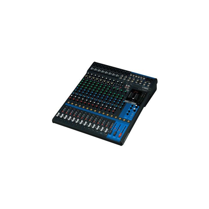 Mezcladora de Audio | 16 Canales | 10 Entradas de Micrófono | Entradas de Línea | Efectos | Interfaz USB