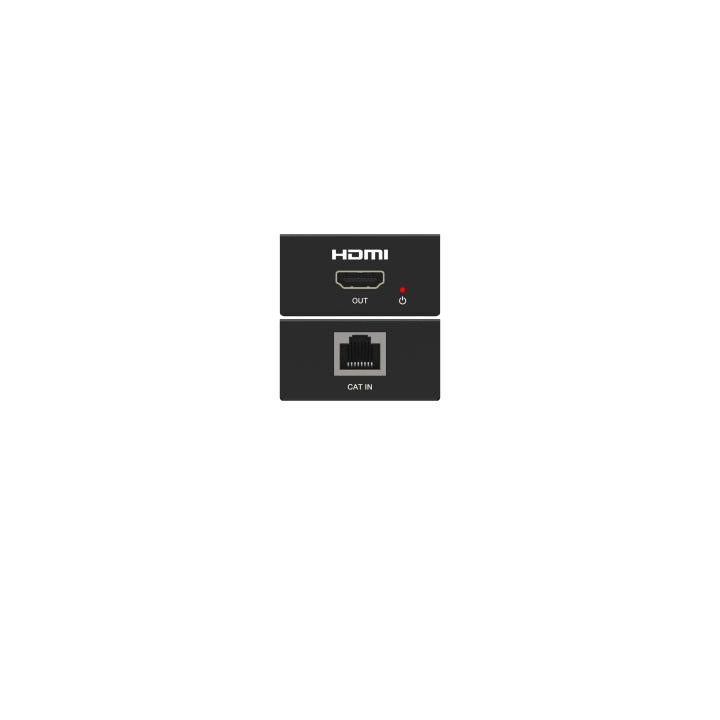 Splitter HDMI 1x2 | 4K@60Hz a 60m | 4K@30Hz a 70m | Cable Cat6 | EDID | HDCP 2.2 | Salida Loop