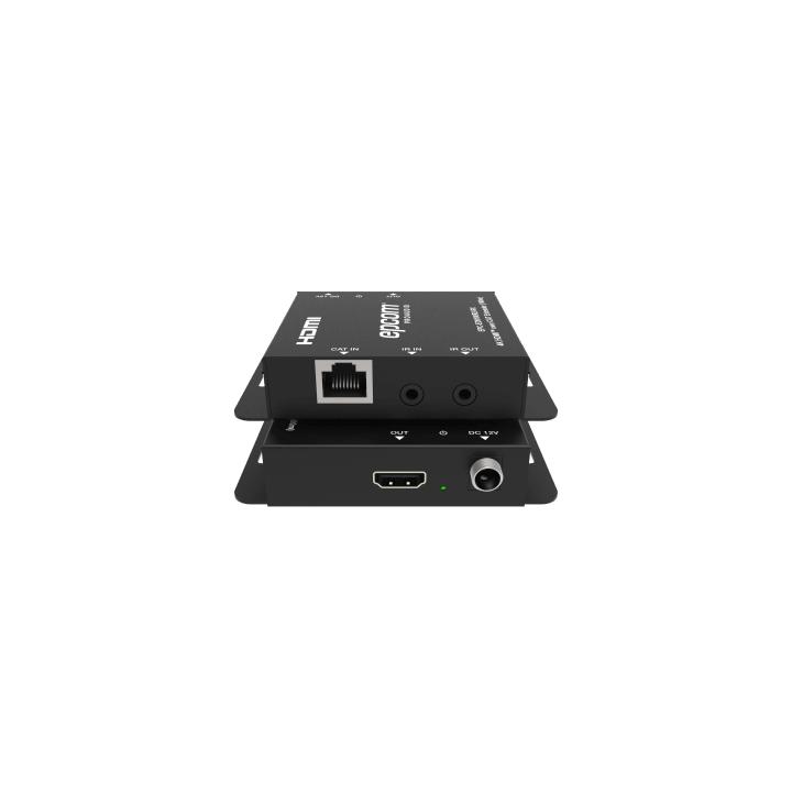 Kit Extensor HDMI | 4K30 hasta 100m | Cat6 | Transmisión sin Compresión | Soporta PoC Bidireccional | EDID y Audio