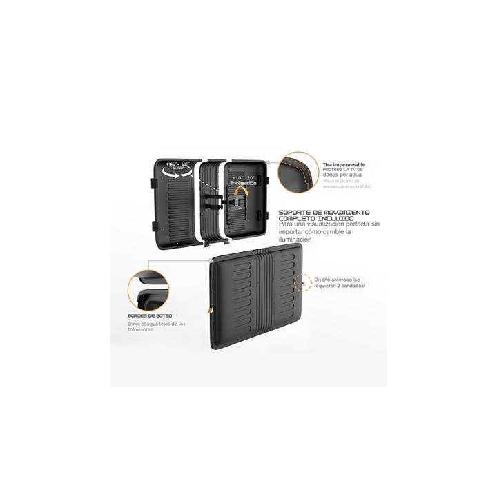 ENCLOSURE PARA PANTALLA HASTA 75" |  RESISTENTE  A INTEMPERIE MONTURA PARED | CAPACIDAD  DE CARGA MAX. 50 KG