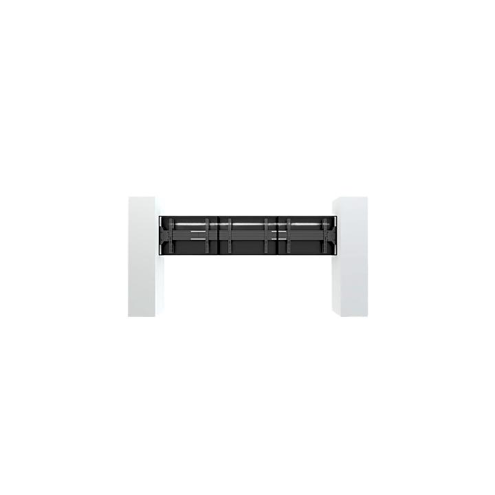 Accesorio_ Placa para Montaje doble de Pantallas Para Exhibicion de Pared a Pared| Dimensiones 225.2 mm x 126.2 mm x 95
