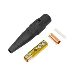 Conector Camlock Hembra / 400 Amperes / AC 600V / Abrazadera Compresión / Plástico Ingeniería / Varios Colores /