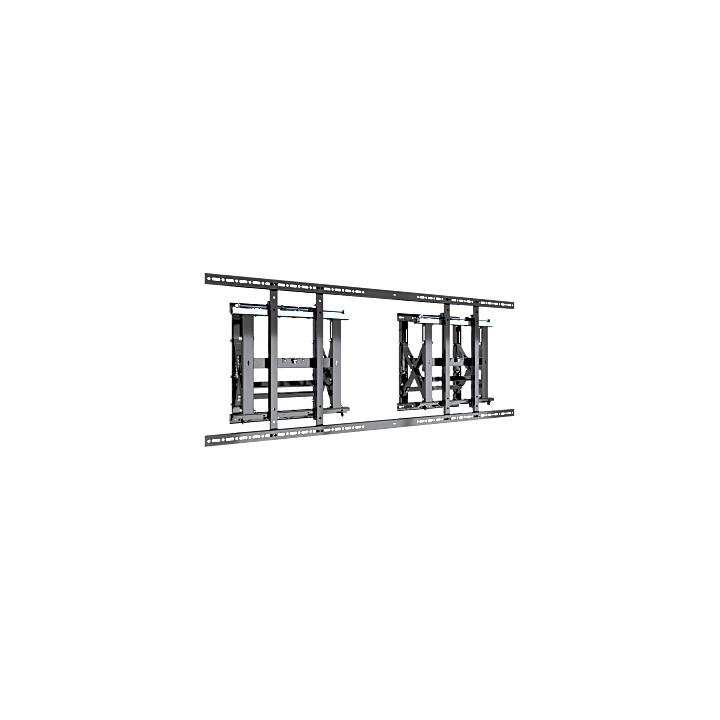 Soporte Estructural Modular para Pantallas | Altura Ajustable de 200 mm a 1600 mm | Ancho 600 mm | Profundidad 134 mm a