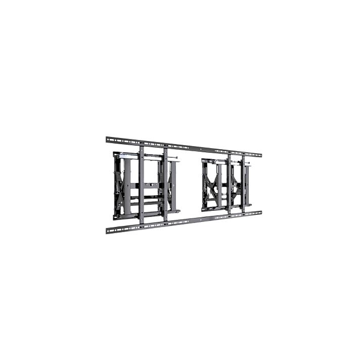 Soporte Estructural Modular para Pantallas | Altura Ajustable de 200 mm a 1600 mm | Ancho 600 mm | Profundidad 134 mm a